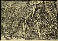 Picture 121 of 134 from Historiarvm memorabilivm ex Exodo, sequentibusq́ [] libris descriptio (1558), leaf 134