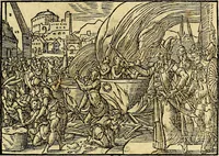 Picture 133 of 134 from Historiarvm memorabilivm ex Exodo, sequentibusq́ [] libris descriptio (1558), leaf 146