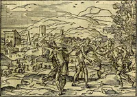 Picture 7 of 134 from Historiarvm memorabilivm ex Exodo, sequentibusq́ [] libris descriptio (1558), leaf 16