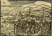 Picture 15 of 134 from Historiarvm memorabilivm ex Exodo, sequentibusq́ [] libris descriptio (1558), leaf 24