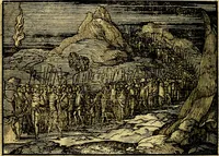 Picture 34 of 134 from Historiarvm memorabilivm ex Exodo, sequentibusq́ [] libris descriptio (1558), leaf 43