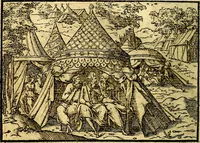 Picture 43 of 134 from Historiarvm memorabilivm ex Exodo, sequentibusq́ [] libris descriptio (1558), leaf 53