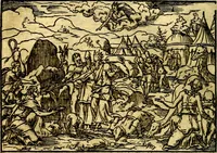 Picture 45 of 134 from Historiarvm memorabilivm ex Exodo, sequentibusq́ [] libris descriptio (1558), leaf 55