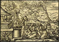 Picture 53 of 134 from Historiarvm memorabilivm ex Exodo, sequentibusq́ [] libris descriptio (1558), leaf 64