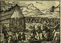 Picture 73 of 134 from Historiarvm memorabilivm ex Exodo, sequentibusq́ [] libris descriptio (1558), leaf 84