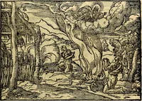 An illustration from Historiarvm memorabilivm ex Genesi descriptio (1558)