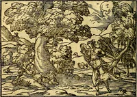 An illustration from Historiarvm memorabilivm ex Genesi descriptio (1558)
