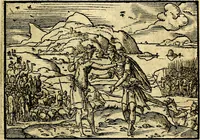 An illustration from Historiarvm memorabilivm ex Genesi descriptio (1558)