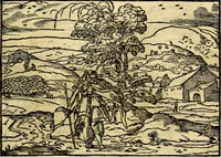 An illustration from Historiarvm memorabilivm ex Genesi descriptio (1558)