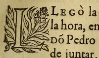 An illustration from Historia tragicomica de Don Henrique de Castro : encuyos estraños sucessos se veen, los varios y prodigiosos efectos, del amor, y de la guerra. ... (1617)