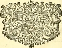 An illustration from Historiæ Augustæ scriptores VI : Ælius Spartianus. Vulc. Gallicanus. Julius Capitolinus. Trebell. Pollio. Ælius Lampridius. Flavius Vopiscus (1661)