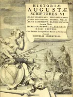 Picture 3 of 6 from Historiæ Augustæ scriptores VI : Ælius Spartianus. Vulc. Gallicanus. Julius Capitolinus. Trebell. Pollio. Ælius Lampridius. Flavius Vopiscus (1661), leaf 6