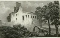An illustration from A descriptive and historical account of various palaces and public buildings (English and foreign) : with biographical notices of their founders, and other eminent persons (1821)