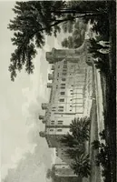 An illustration from A descriptive and historical account of various palaces and public buildings (English and foreign) : with biographical notices of their founders, and other eminent persons (1821)