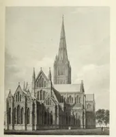 An illustration from An historical account of the Episcopal see, and cathedral church, of Sarum, or Salisbury : comprising biographical notices of the bishops : the history of the establishment, from the earliest period : and a description of the monuments : illustrated with engravings (1814)