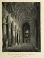 An illustration from An historical account of the Episcopal see, and cathedral church, of Sarum, or Salisbury : comprising biographical notices of the bishops : the history of the establishment, from the earliest period : and a description of the monuments : illustrated with engravings (1814)