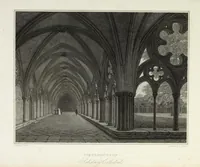 Picture 19 of 22 from An historical account of the Episcopal see, and cathedral church, of Sarum, or Salisbury : comprising biographical notices of the bishops : the history of the establishment, from the earliest period : and a description of the monuments : illustrated with engravings (1814), leaf 282