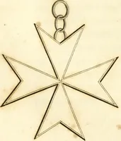 An illustration from Historical anecdotes of heraldry and chivalry : tending to shew the origin of many English and foreign coats of arms, circumstances and customs (1795)