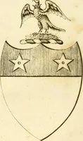 An illustration from Historical anecdotes of heraldry and chivalry : tending to shew the origin of many English and foreign coats of arms, circumstances and customs (1795)