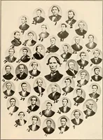 An illustration from Historical data and life sketches of the deceased ministers of the Indiana Conference of the Evangelical Association, 1835 to 1915 (1915)