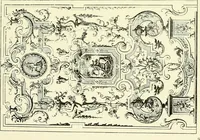 An illustration from An historical guide to French interiors, furniture, decoration, woodwork & allied arts during the last half of the seventeenth century, the whole of the eighteenth century, and the earlier part of the nineteenth (1903)