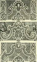 An illustration from An historical guide to French interiors, furniture, decoration, woodwork & allied arts during the last half of the seventeenth century, the whole of the eighteenth century, and the earlier part of the nineteenth (1903)