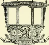 An illustration from An historical guide to French interiors, furniture, decoration, woodwork & allied arts during the last half of the seventeenth century, the whole of the eighteenth century, and the earlier part of the nineteenth (1903)