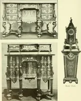 An illustration from An historical guide to French interiors, furniture, decoration, woodwork & allied arts during the last half of the seventeenth century, the whole of the eighteenth century, and the earlier part of the nineteenth (1903)