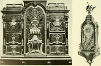 An illustration from An historical guide to French interiors, furniture, decoration, woodwork & allied arts during the last half of the seventeenth century, the whole of the eighteenth century, and the earlier part of the nineteenth (1903)