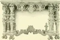 An illustration from An historical guide to French interiors, furniture, decoration, woodwork & allied arts during the last half of the seventeenth century, the whole of the eighteenth century, and the earlier part of the nineteenth (1903)