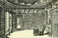 An illustration from An historical guide to French interiors, furniture, decoration, woodwork & allied arts during the last half of the seventeenth century, the whole of the eighteenth century, and the earlier part of the nineteenth (1903)