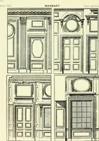 An illustration from An historical guide to French interiors, furniture, decoration, woodwork & allied arts during the last half of the seventeenth century, the whole of the eighteenth century, and the earlier part of the nineteenth (1903)