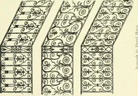 An illustration from An historical guide to French interiors, furniture, decoration, woodwork & allied arts during the last half of the seventeenth century, the whole of the eighteenth century, and the earlier part of the nineteenth (1903)