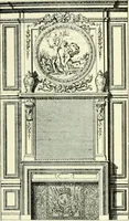 An illustration from An historical guide to French interiors, furniture, decoration, woodwork & allied arts during the last half of the seventeenth century, the whole of the eighteenth century, and the earlier part of the nineteenth (1903)