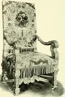 An illustration from An historical guide to French interiors, furniture, decoration, woodwork & allied arts during the last half of the seventeenth century, the whole of the eighteenth century, and the earlier part of the nineteenth (1903)