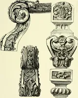 An illustration from An historical guide to French interiors, furniture, decoration, woodwork & allied arts during the last half of the seventeenth century, the whole of the eighteenth century, and the earlier part of the nineteenth (1903)