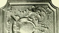 An illustration from An historical guide to French interiors, furniture, decoration, woodwork & allied arts during the last half of the seventeenth century, the whole of the eighteenth century, and the earlier part of the nineteenth (1903)