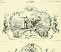 Picture 297 of 662 from An historical guide to French interiors, furniture, decoration, woodwork & allied arts during the last half of the seventeenth century, the whole of the eighteenth century, and the earlier part of the nineteenth (1903), leaf 207