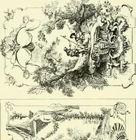 An illustration from An historical guide to French interiors, furniture, decoration, woodwork & allied arts during the last half of the seventeenth century, the whole of the eighteenth century, and the earlier part of the nineteenth (1903)