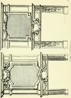 An illustration from An historical guide to French interiors, furniture, decoration, woodwork & allied arts during the last half of the seventeenth century, the whole of the eighteenth century, and the earlier part of the nineteenth (1903)