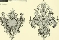 An illustration from An historical guide to French interiors, furniture, decoration, woodwork & allied arts during the last half of the seventeenth century, the whole of the eighteenth century, and the earlier part of the nineteenth (1903)