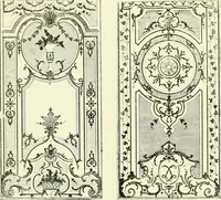 Picture 361 of 662 from An historical guide to French interiors, furniture, decoration, woodwork & allied arts during the last half of the seventeenth century, the whole of the eighteenth century, and the earlier part of the nineteenth (1903), leaf 243