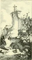 An illustration from An historical guide to French interiors, furniture, decoration, woodwork & allied arts during the last half of the seventeenth century, the whole of the eighteenth century, and the earlier part of the nineteenth (1903)