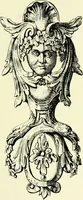 An illustration from An historical guide to French interiors, furniture, decoration, woodwork & allied arts during the last half of the seventeenth century, the whole of the eighteenth century, and the earlier part of the nineteenth (1903)