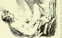 An illustration from An historical guide to French interiors, furniture, decoration, woodwork & allied arts during the last half of the seventeenth century, the whole of the eighteenth century, and the earlier part of the nineteenth (1903)