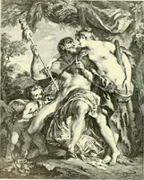 An illustration from An historical guide to French interiors, furniture, decoration, woodwork & allied arts during the last half of the seventeenth century, the whole of the eighteenth century, and the earlier part of the nineteenth (1903)