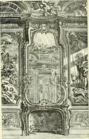 An illustration from An historical guide to French interiors, furniture, decoration, woodwork & allied arts during the last half of the seventeenth century, the whole of the eighteenth century, and the earlier part of the nineteenth (1903)