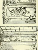 An illustration from An historical guide to French interiors, furniture, decoration, woodwork & allied arts during the last half of the seventeenth century, the whole of the eighteenth century, and the earlier part of the nineteenth (1903)