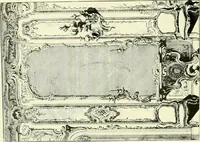 An illustration from An historical guide to French interiors, furniture, decoration, woodwork & allied arts during the last half of the seventeenth century, the whole of the eighteenth century, and the earlier part of the nineteenth (1903)