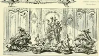 An illustration from An historical guide to French interiors, furniture, decoration, woodwork & allied arts during the last half of the seventeenth century, the whole of the eighteenth century, and the earlier part of the nineteenth (1903)